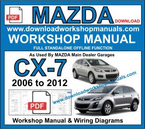 Mazda CX 7 Workshop Repair Manual